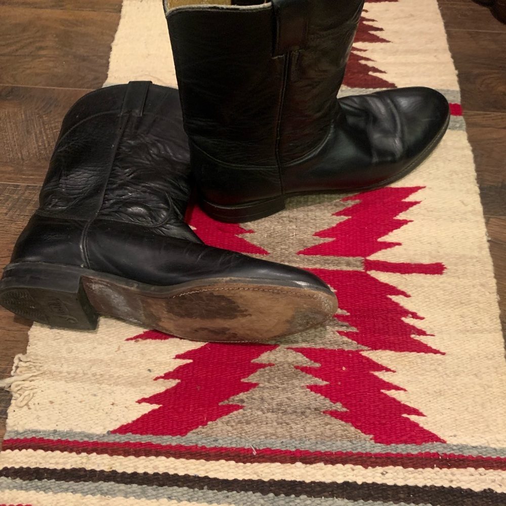 Justin Men’s Kipskin Roper Western Boots - Picture 14 of 14